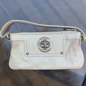 Marc by Marc Jacobs cream leather mini bag
